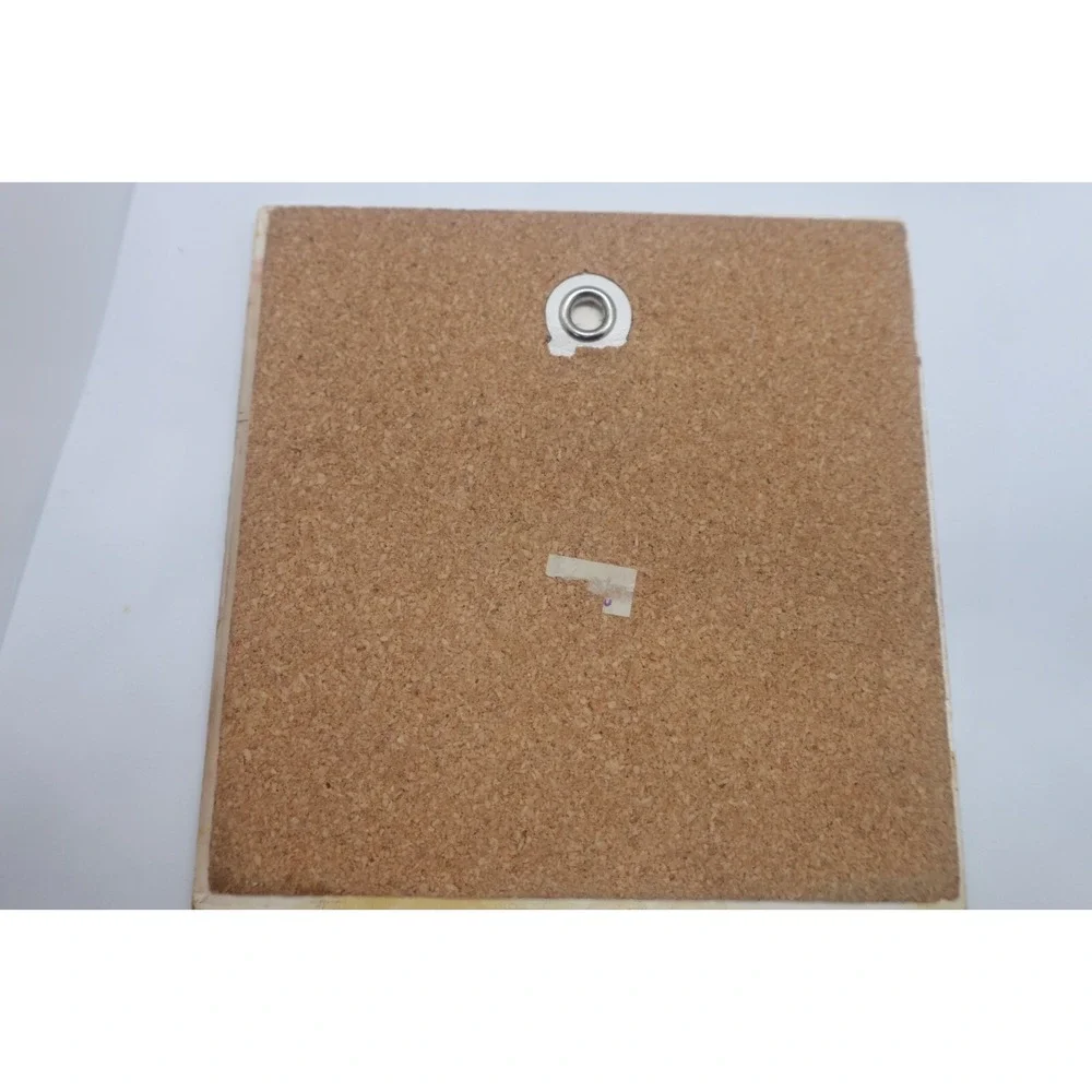 SOUVENIR ALASKA HUSKY DOG DECORATIVE CERAMIC WALL PLAQUE‎ HOT PLATE TRIVET